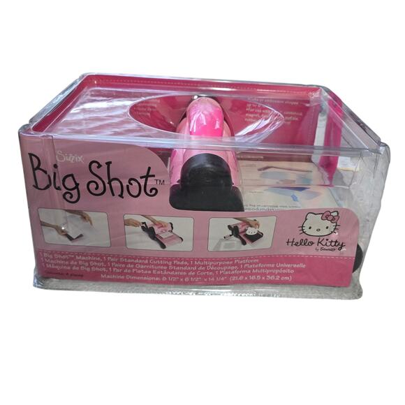 New Hello Kitty Sizzix Big Shot Die Cutting & Embossing Machine - Picture 1 of 6